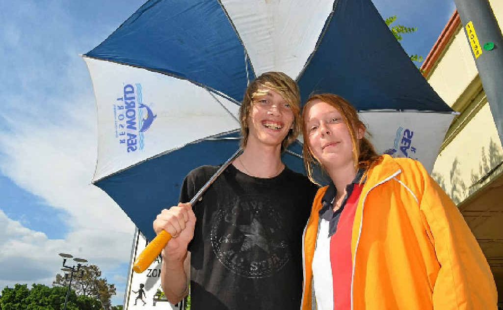 Zeb Seberry and Heidi Adams have plans for when the heavens open. Zeb Seberry and Heidi Adams have plans for when the heavens open.
